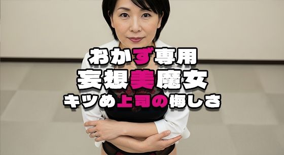 【おかず専用】妄想美魔女〜キツめ上司の悔しさ1〜  エロ画像598992