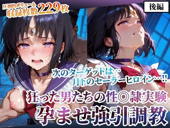 狂った男たちの性◎隷実験 〜セーラーヒロインの孕ませ調教〜-後編  エロ画像610983