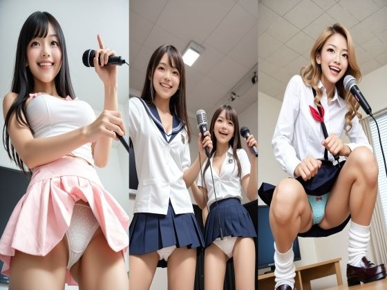 【動画】カラオケボックス パンチラ  4作品コンプリートBOX（総勢340名・56分）  エロ画像720423