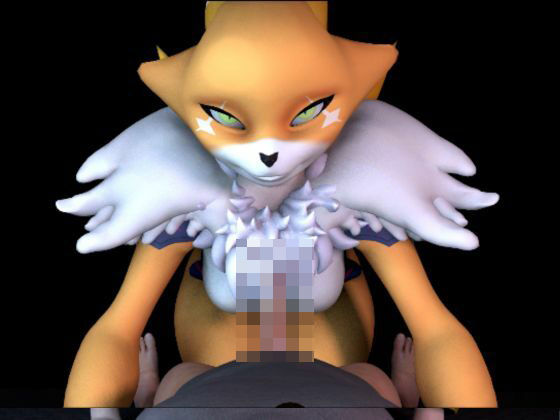 【100円】主観で見るデジモンのレナモンのフェラチオ宣伝用動画  エロ画像731931