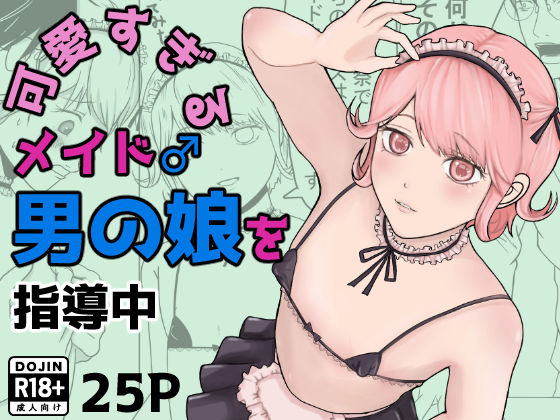 可愛すぎるメイド男の娘♂を指導中  エロ画像737214