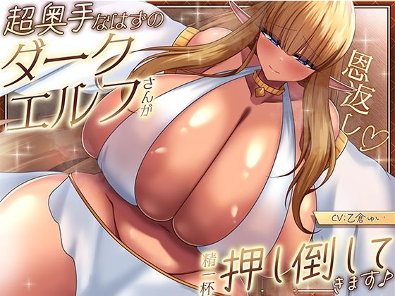【恩返し】〜超奥手なはずのダークエルフさんが精一杯押し倒してきます♪〜【KU100収録】  エロ画像737878