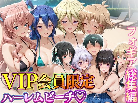 VIP会員限定のハーレムビーチ  フォギア総集編  エロ画像745393
