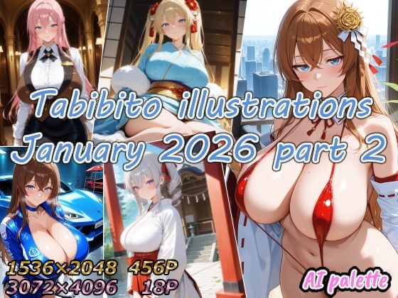 Tabibito illustrations January 2026 part2  エロ画像746578