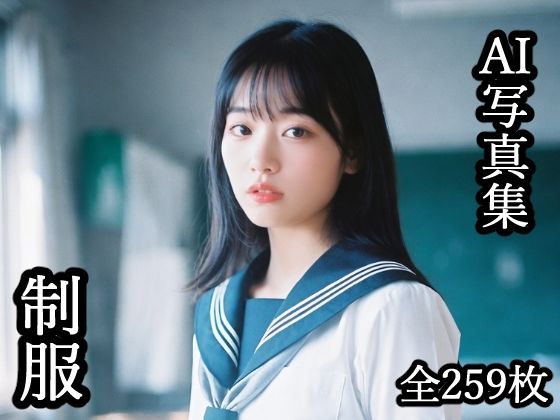 AI写真集・制服  エロ画像746615