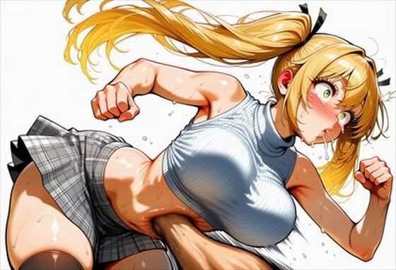 教室の標的 〜腹部への執着〜  Leona Valentia 被虐の体育着  エロ画像747517