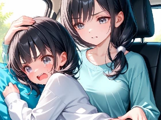 母/娘（オリジナルキャラクター）お尻叩きイラスト集  エロ画像749140