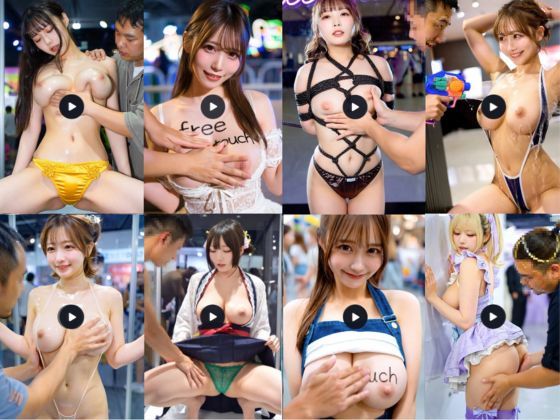 -おさわりOK！乳首丸出しAIアイドルの禁断交流会で理性崩壊した一般人たち- Tokyo Baddies Collection Vol.8  エロ画像750353