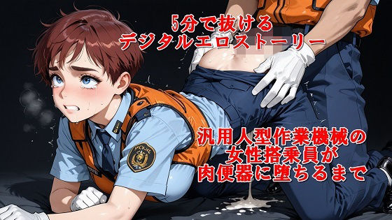 『5分でヌケるデジタルエロストーリー  汎用人型作業機械の女性搭乗員が肉便器に堕ちるまで』  エロ画像752206