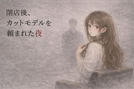 閉店後、カットモデルを頼まれた夜 ―少しだけのはずが―  エロ画像754800
