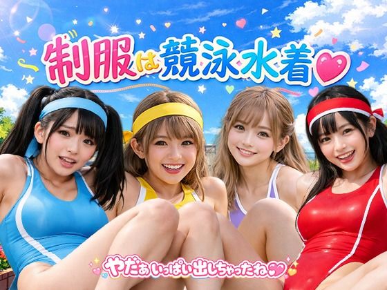制服は競泳水着  動画  エロ画像755246