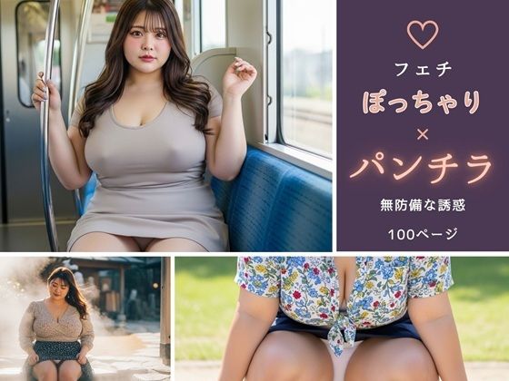 【フェチ】ぽっちゃり×パンチラ 〜無防備な誘惑〜  エロ画像757887