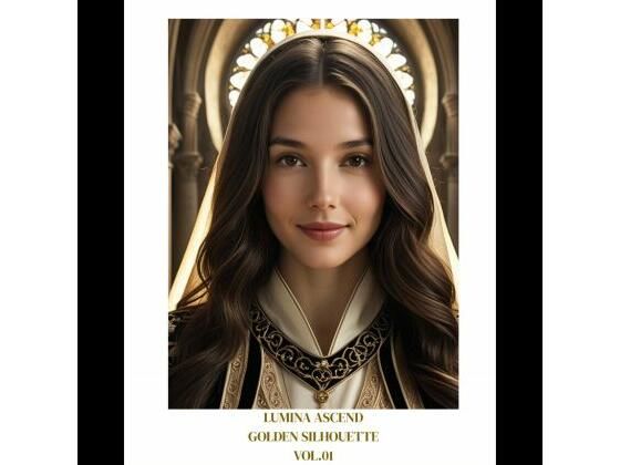 Lumina Ascend ？ Golden Silhouette Vol.01 神聖なる黄金の女神ポートレート集（高品質AIアート）  エロ画像758519