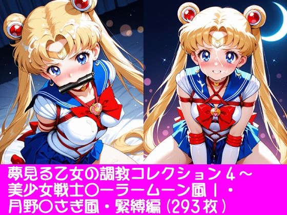 夢見る乙女の調教コレクション4〜美少女戦士〇ーラームーン風1・月野〇さぎ風・緊縛編  エロ画像761866