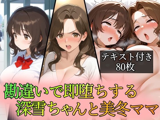 勘違いで即堕ちする深雪ちゃんと美冬ママ  エロ画像762396
