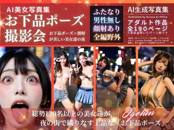 お下品ポーズ撮影会  エロ画像764514
