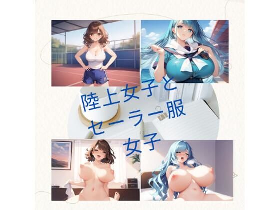陸上女子とセーラー服女子  エロ画像764600