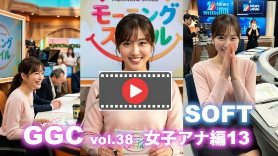 【AI動画】GGC vol.38 女子アナ編13 【SOFT版】【パンチラ・フェラ・顔射・脱衣】  エロ画像766552