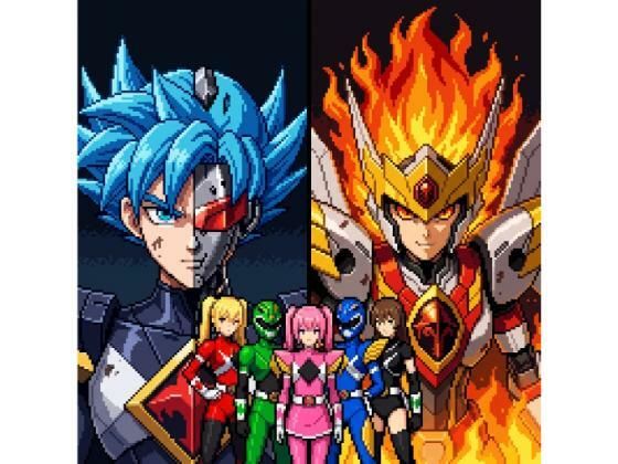 特撮ヒーロー鬼ごっこ  エロ画像766960