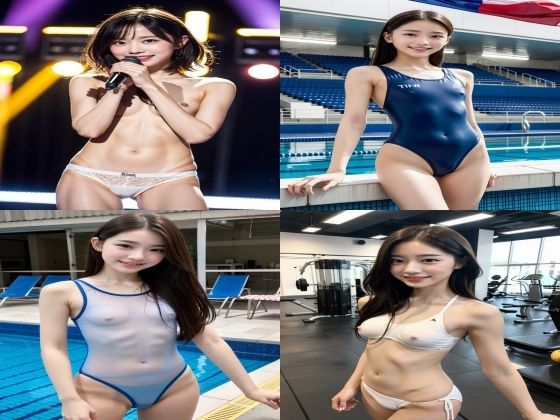 【動画】ニップレスを忘れたアイドル＆競泳水着＆ビキニ 全6作品コンプリートBOX（1時間12分総集編）  エロ画像768337