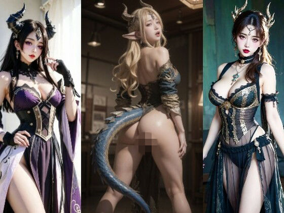 中世獣人 コンカフェバロンのコスプレーヤーさん「ちょっと色っぽく踊ってみた」 2  エロ画像769290