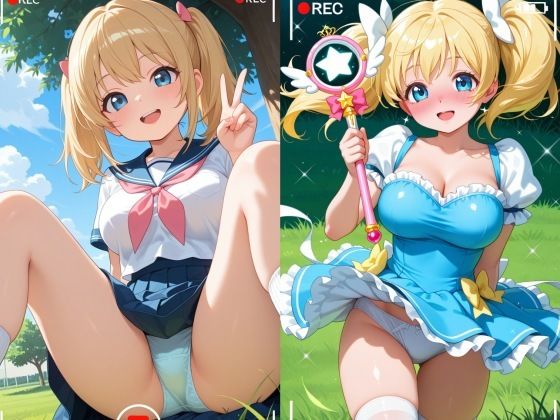 現役J○が撮影会でパンチラを撮られ生涯オカズ化3―魔法少女に変身してご奉仕―  エロ画像769489