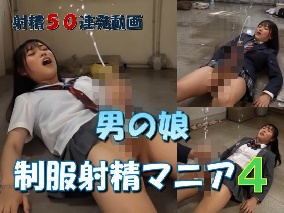 男の娘 制服射精マニア4  エロ画像769745