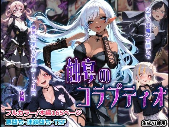 蝕宴のコラプティオ 大罪の淫魔が覚醒して世界が堕ちるまでの1ヶ月間・後編  エロ画像771013