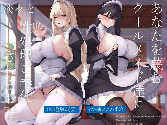 あなたを蔑むクールメイド達に淡々と性処理ご奉仕されるお話  エロ画像772904