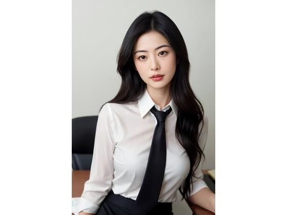 夫の出張中に…第三章〜人妻・佐藤さやかの残業後の秘密〜【AI美女写真集】  エロ画像773801