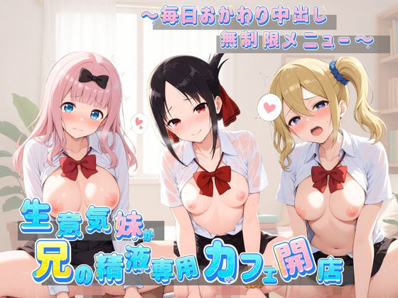 生意気妹が兄の精液専用カフェ開店 〜毎日おかわり中出しメニュー無制限（はーと） か〇や様は告らせたい  エロ画像774256