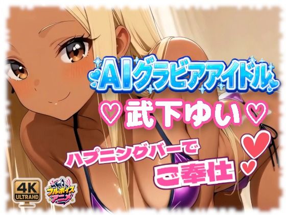 AIグラビアアイドル「武下ゆい」が「ハプニングバー」でご奉仕デビュー！！  エロ画像774329