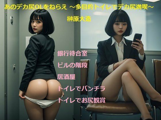 あのデカ尻OLをねらえ 〜多目的トイレでデカ尻満喫〜  エロ画像775689