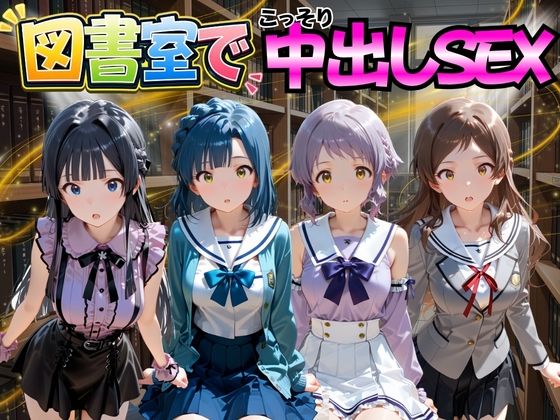 図書室でこっそり中出しSEX ア○ドルマスターミリオンライブ編  エロ画像776992