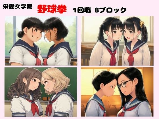 栄愛女学院 野球拳 1回戦Bブロック  エロ画像777161