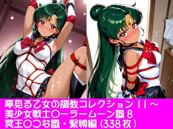 夢見る乙女の調教コレクション11〜美少女戦士〇ーラームーン風8 ・冥王〇つな風・緊縛編  エロ画像777941