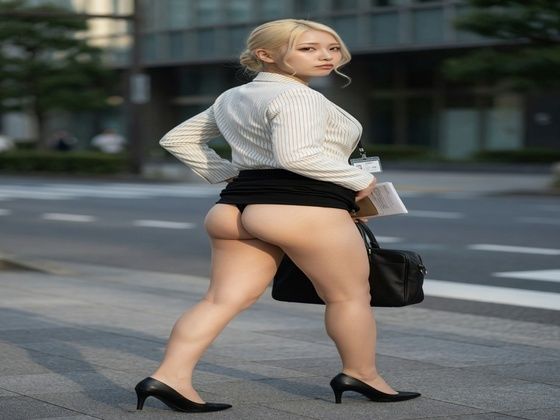 素人撮影 スーツスカートの女性 part2  エロ画像778245