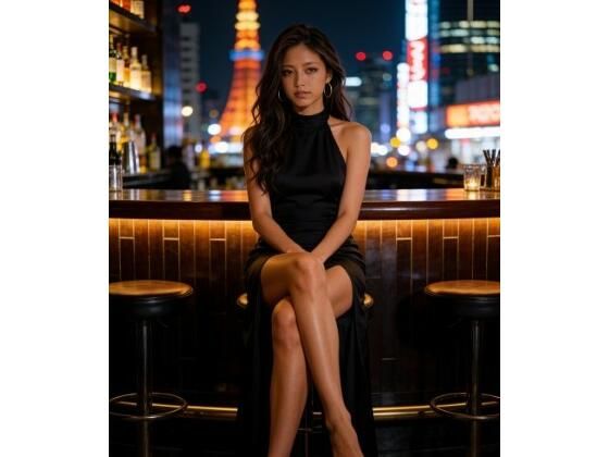 黒ドレスの彼女  エロ画像778537