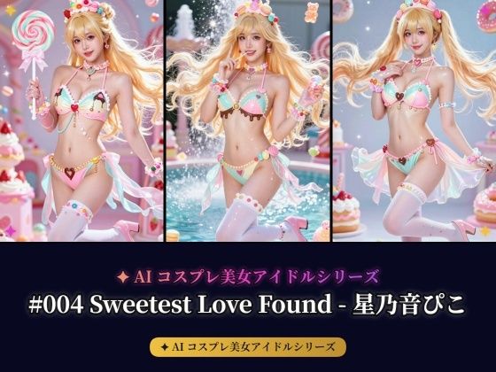 【AIコスプレ美女アイドルシリーズ ＃004】〜Sweetest Love Found / 星乃音ぴこ〜  エロ画像779077