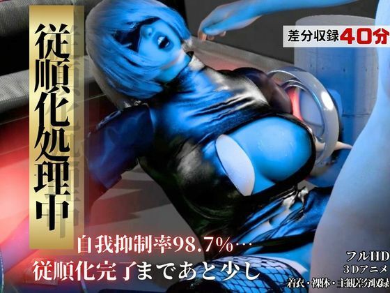 従順化処理中  ―自己抑制率98.7％ 従順化完了まであと少し―【2Bアンドロイド】  エロ画像779340