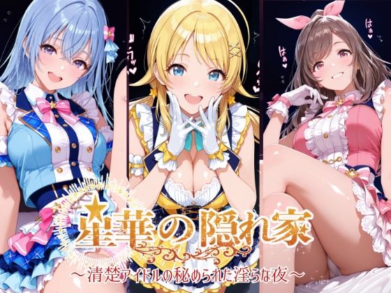 星華の隠れ家 〜清楚アイドルの秘められた淫らな夜〜月●恋鐘・八●めぐる・鈴●羽那 編  エロ画像779911