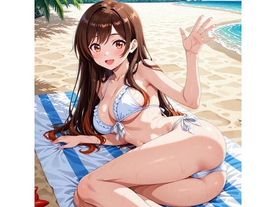 水〇千鶴と、海でイチャイチャデート  エロ画像779915