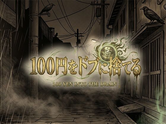 100円をドブに捨てる  エロ画像781252