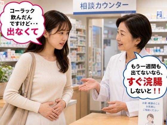 薬局で便秘相談したら浣腸をオススメされてします女子 3  エロ画像783104