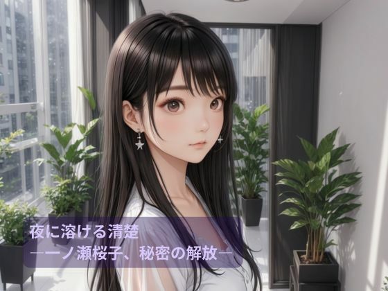 夜に溶ける清楚 ―一ノ瀬桜子、秘密の解放―  エロ画像783397