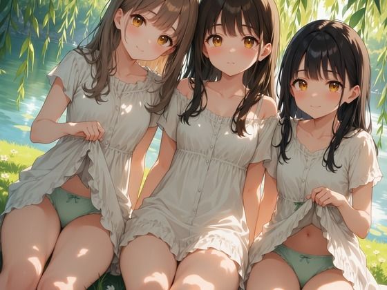 木漏れ日の秘密 〜夏ワンピ美少女のチラ〜 CG119枚＋ショート動画122本  エロ画像783982