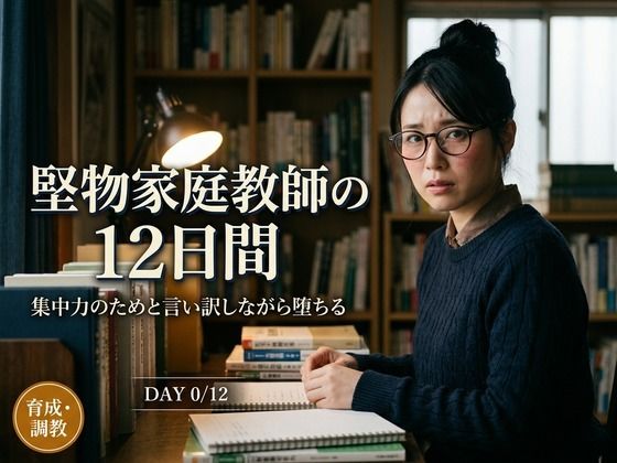 堅物家庭教師・佐倉先生の12日間 〜‘集中力を上げるため’と言い訳しながら堕ちる同棲調教日誌〜  エロ画像783993