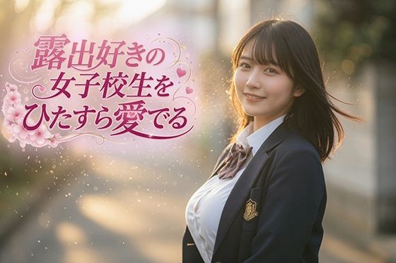 露出好きの女子校生をひたすら愛でる  エロ画像784445
