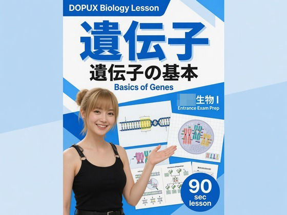 【▲20】一ノ瀬廻里 大学に進学し強豪予備校『DOPUX（ドピュックス』で生物I，IIを教える名物講師に！（Vol.008:遺伝子）  エロ画像786295