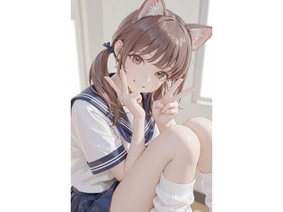 猫耳ルーズソックス  エロ画像786355